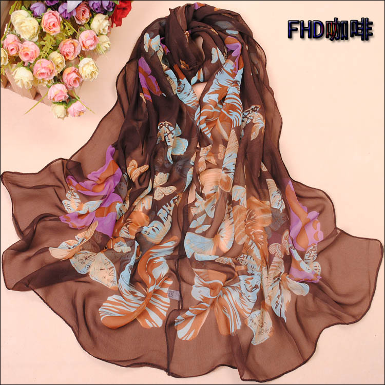 2012 Butterfly print scarves