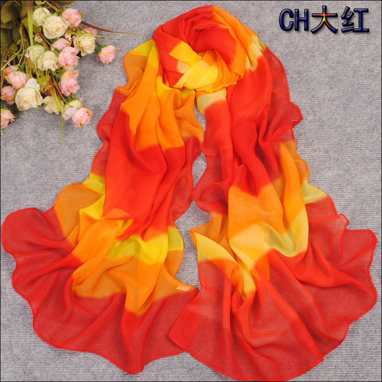 Colorful scarves