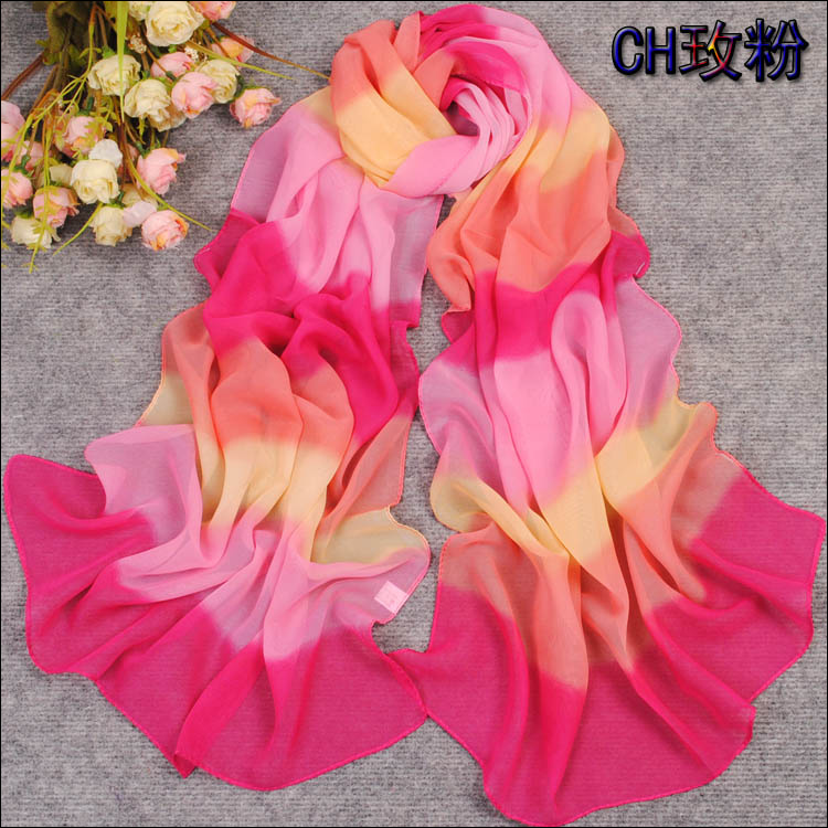 Colorful scarves