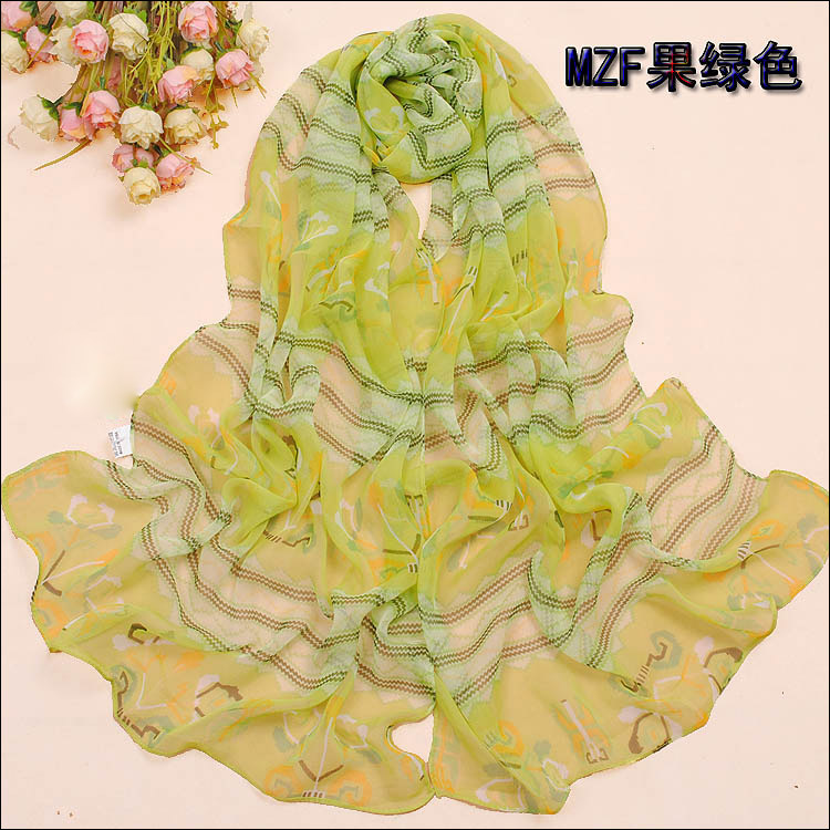Music symbol fashion scarf