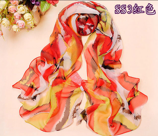 Geometric patterns scarf