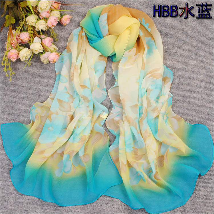 Two-color scarf
