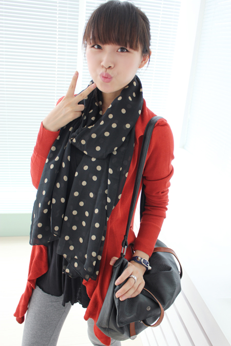 China Little scarf circle of long snow chiffon shawl