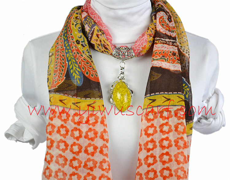 scarves with jewellery uk