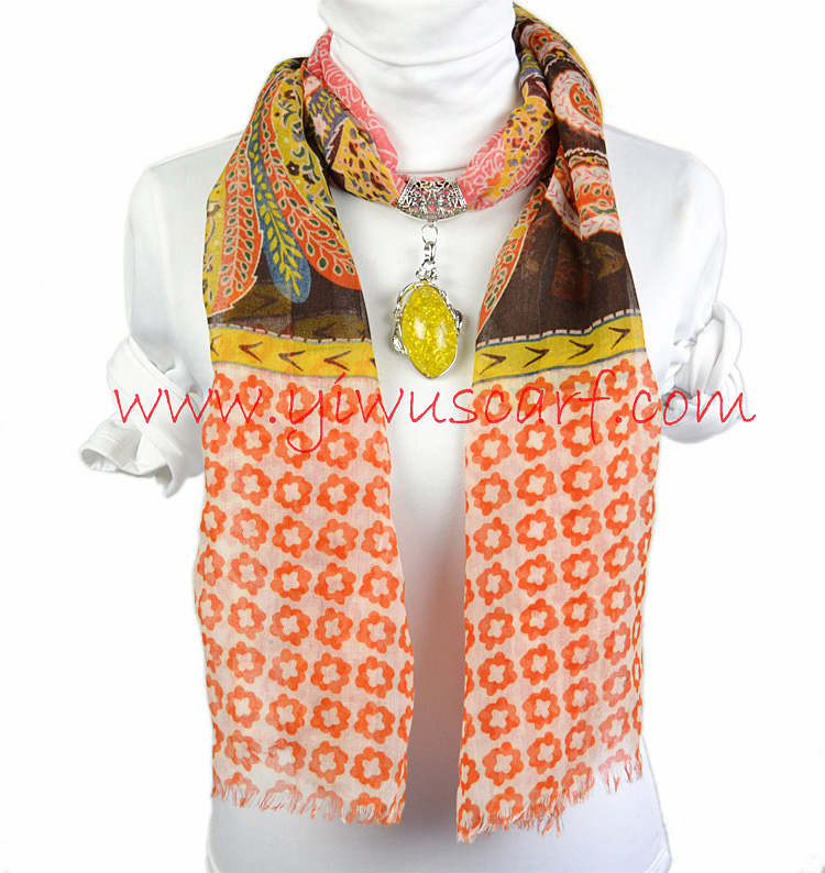 scarves with jewellery uk