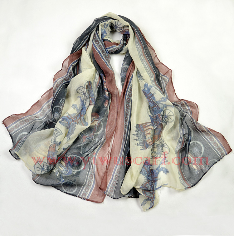 wholesale cotton voile scarf