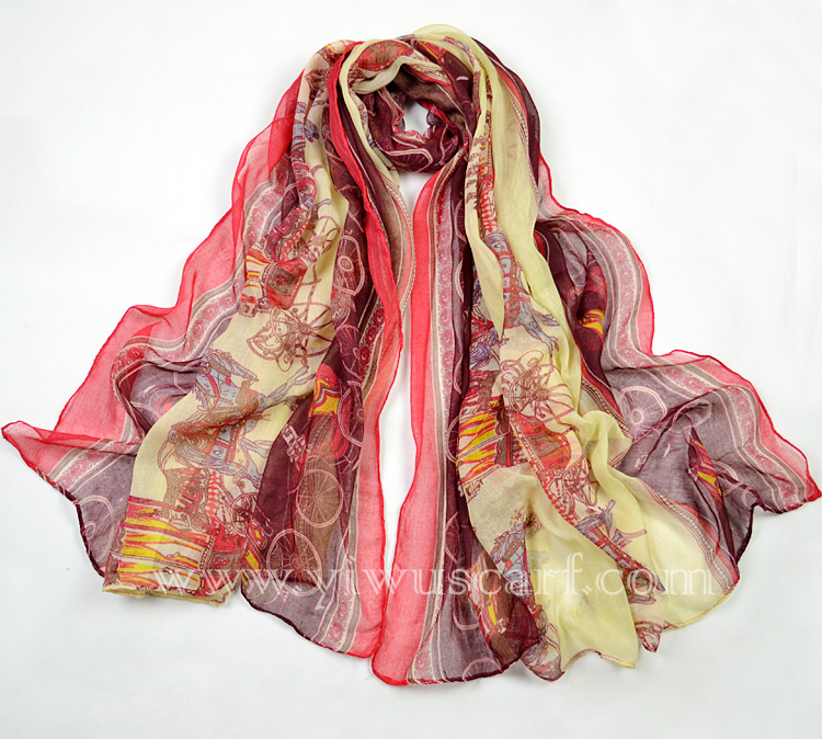 wholesale cotton voile scarf