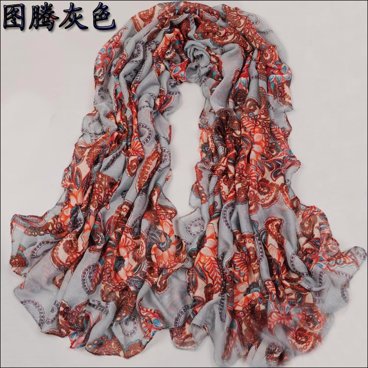 new design of tuteng flower scarf