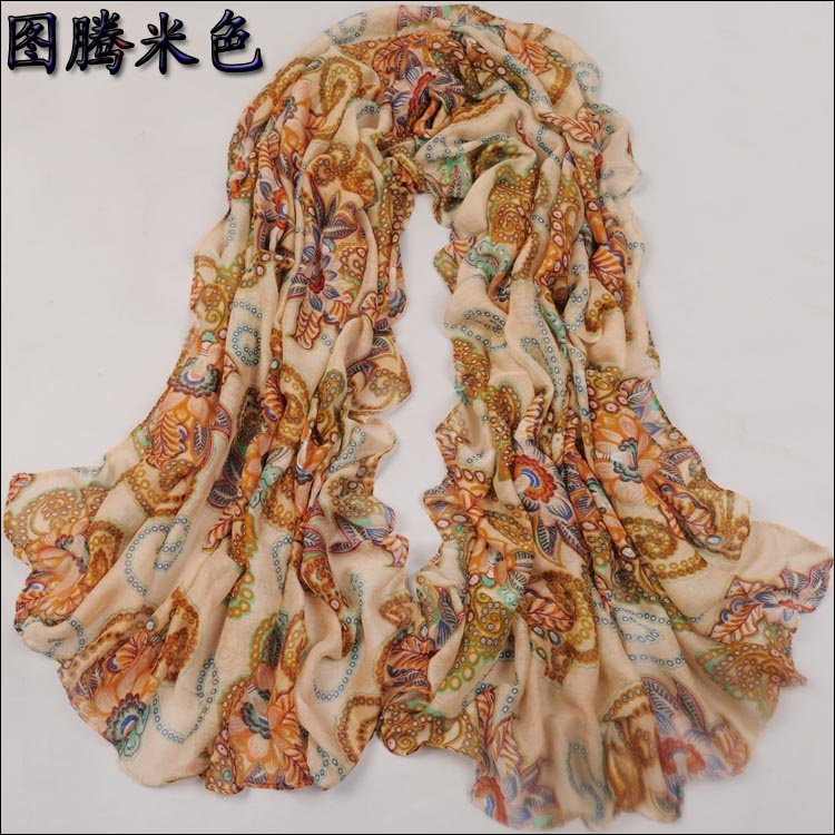 new design of tuteng flower scarf