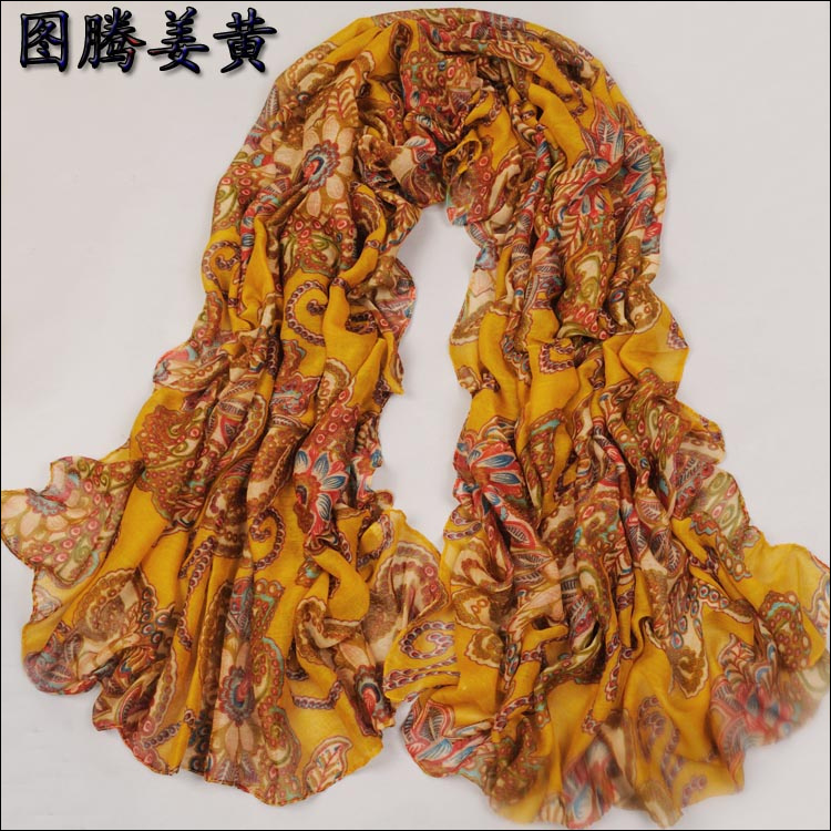 new design of tuteng flower scarf