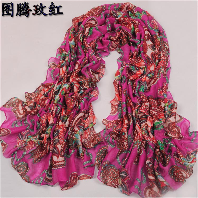 new design of tuteng flower scarf