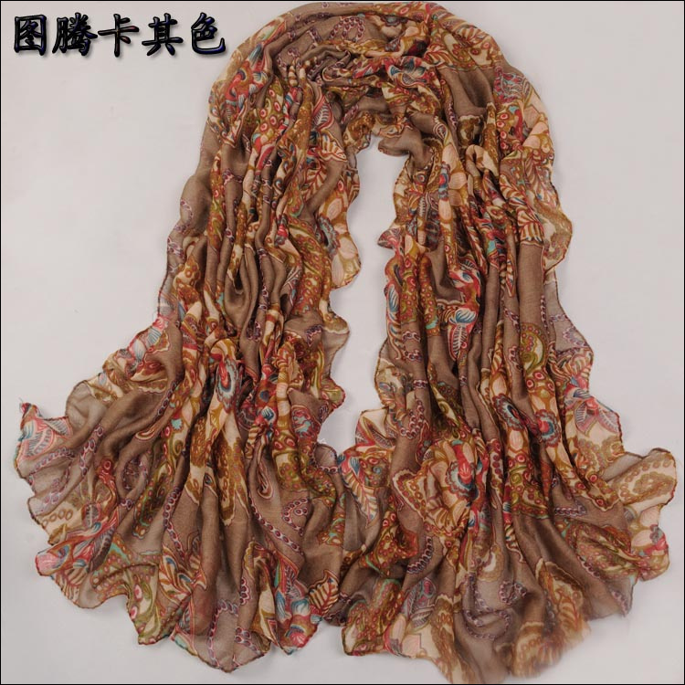 new design of tuteng flower scarf