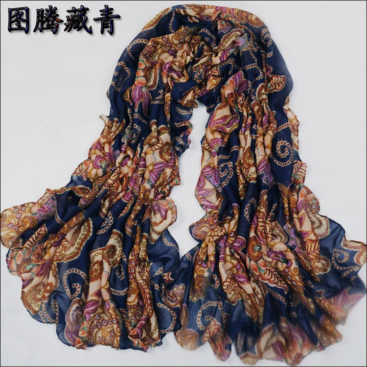 new design of tuteng flower scarf