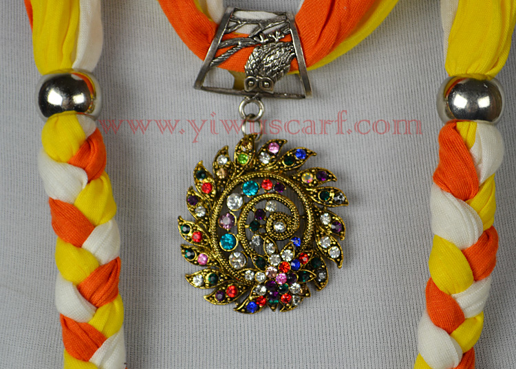 Wholesale Scarf Necklace Jewelry Pendant scarves