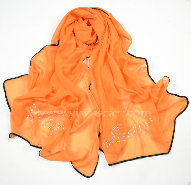 fashion Oversized shawl silk scarf