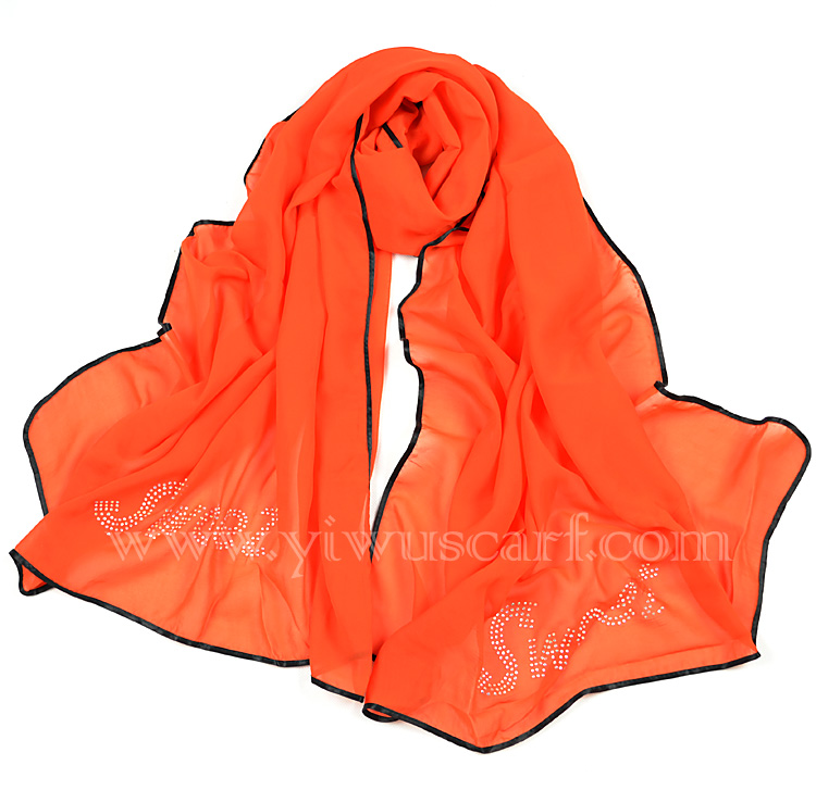 fashion Oversized shawl silk scarf