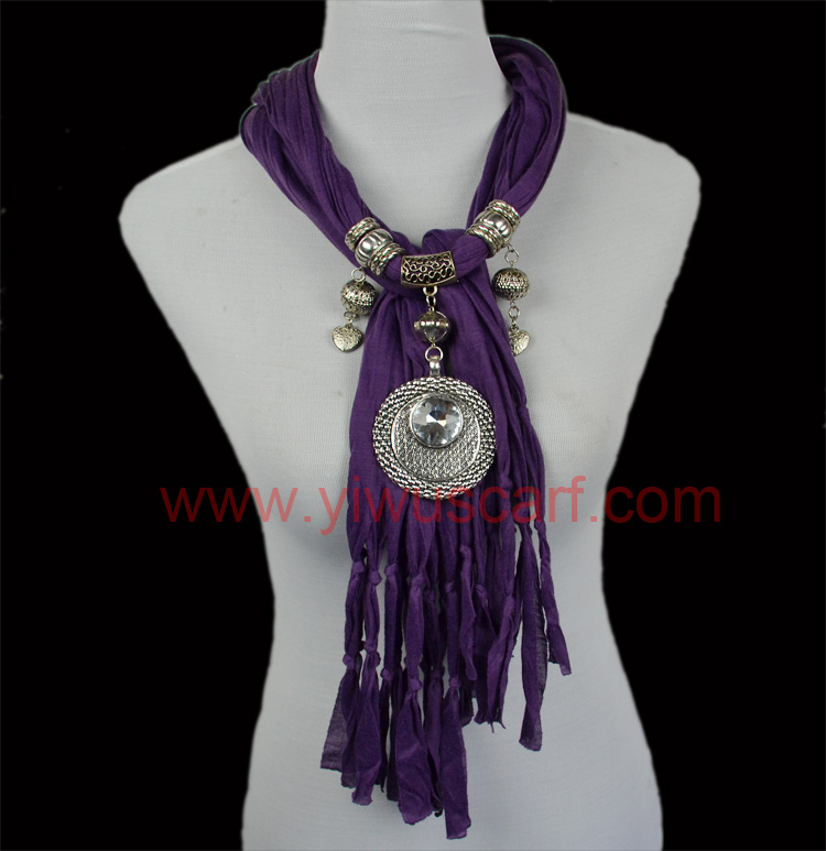 fashion scarves with pendants