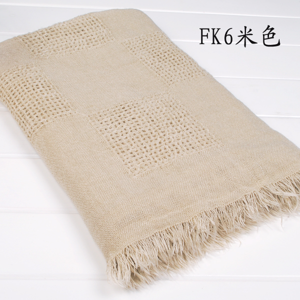 Winter cashmere hollow square