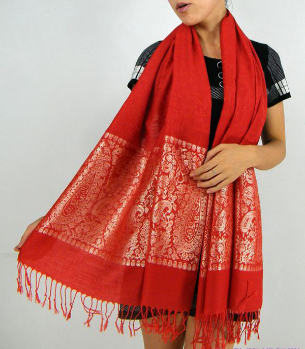 polyester cashew printing shawls