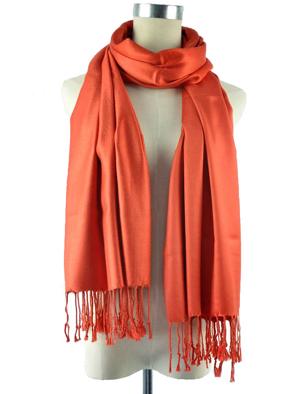 Solid color cotton scarves Canada