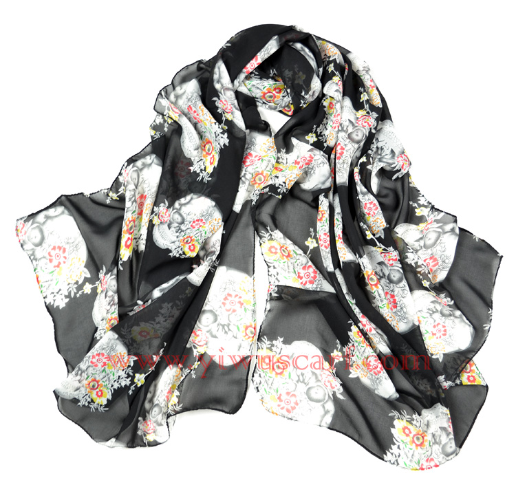 wholesale silk scarf Supply