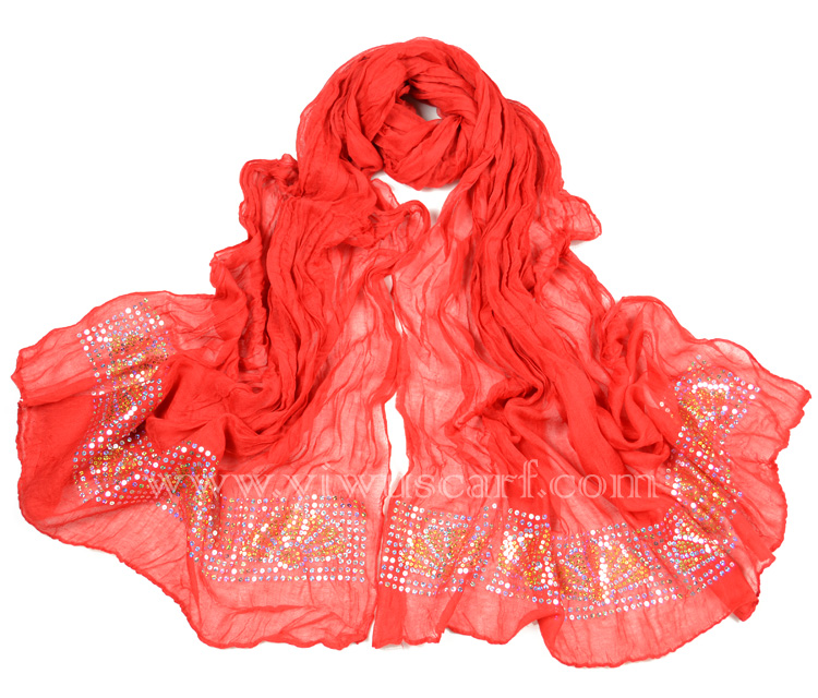 Wholesale Sequined scarf