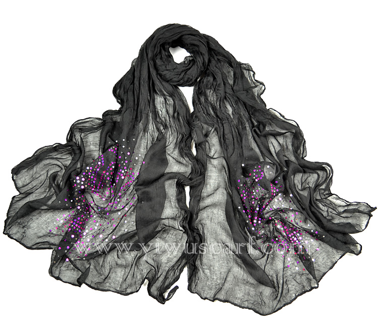 Sequin scarf clothing