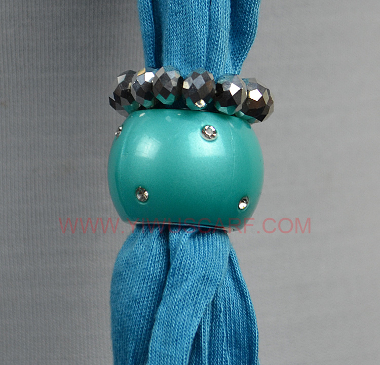 Wholesale Alloy Beads Pendant Scarf