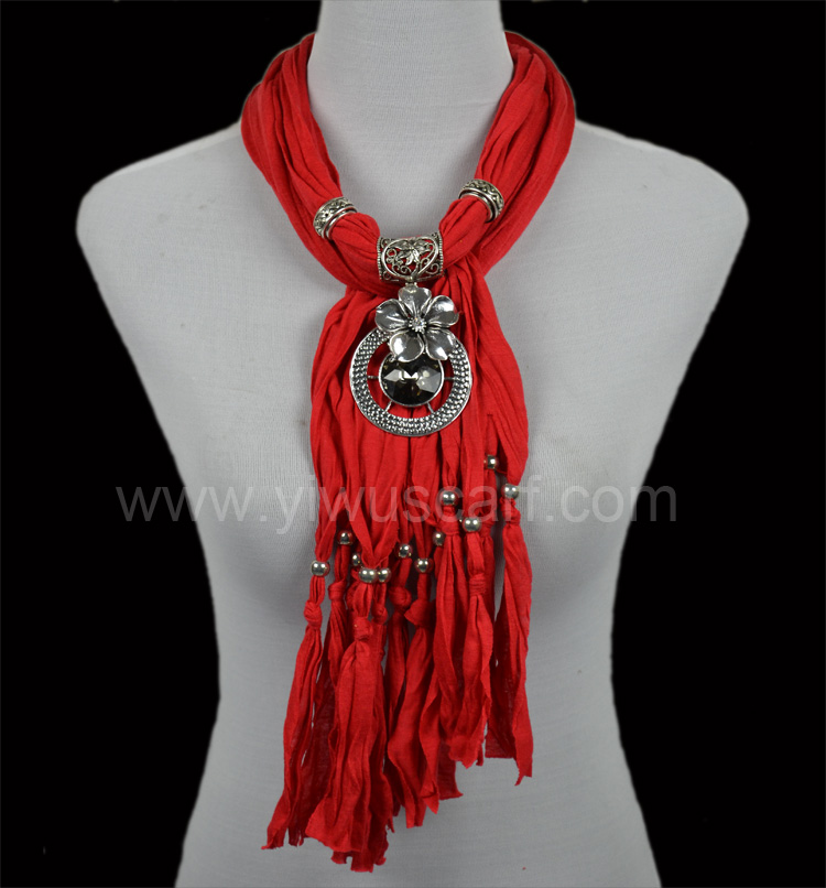 jewelry scarf jewellery with pendant