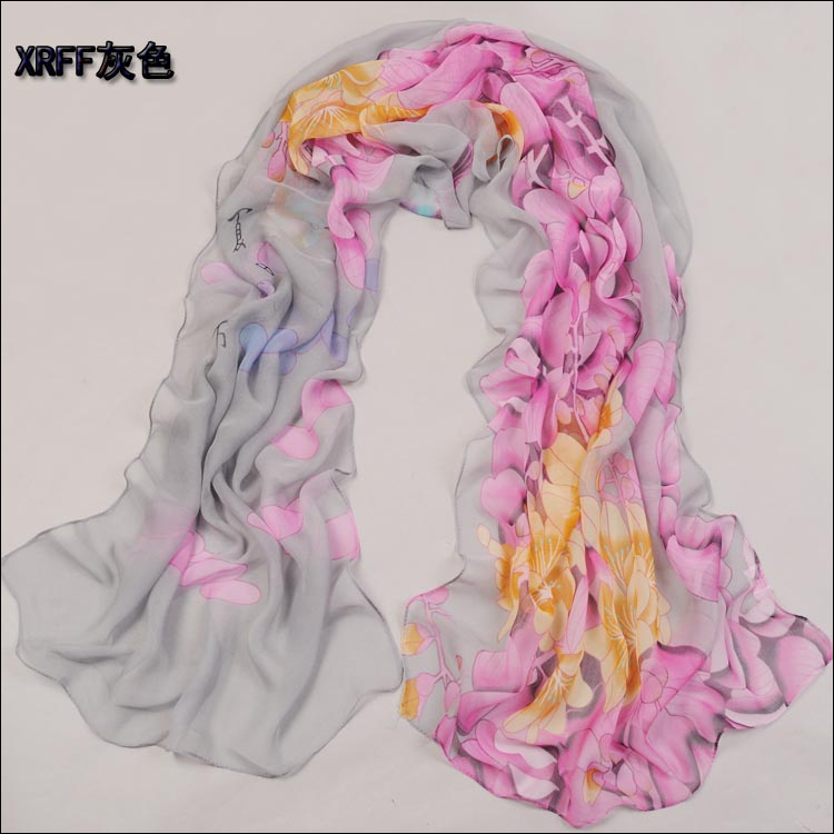 new design of silk scarf