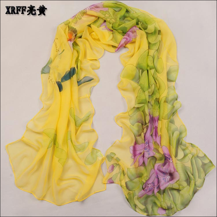 new design of silk scarf