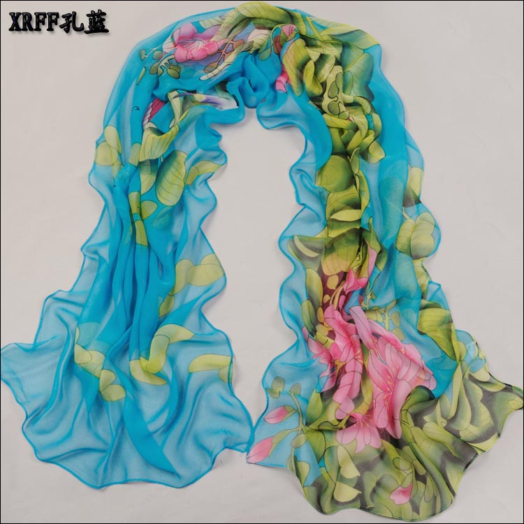 new design of silk scarf