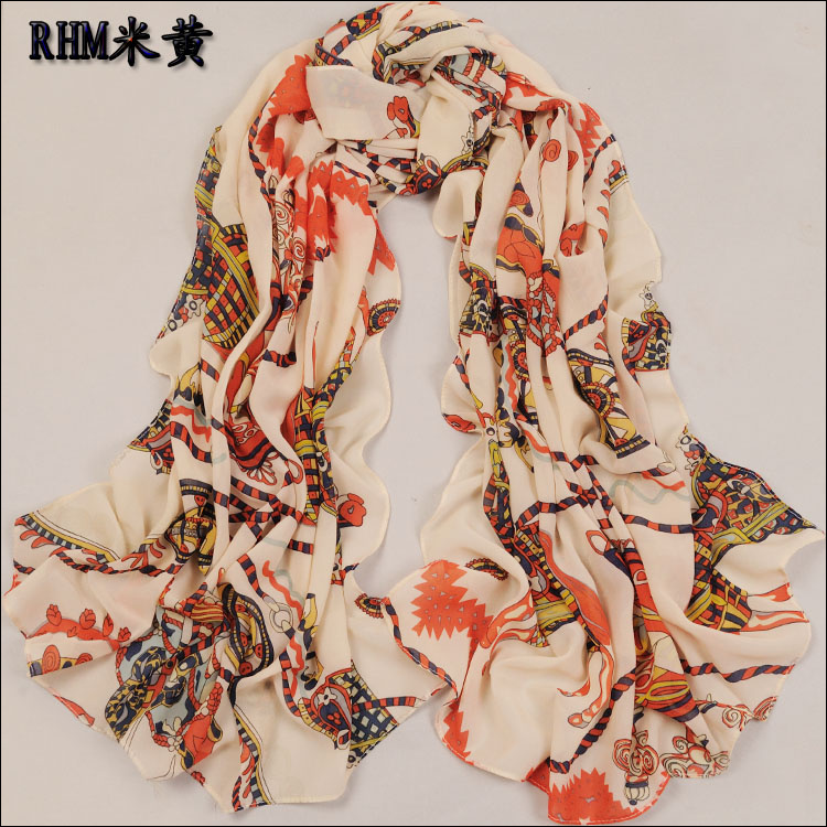 Boximiya silk scarves shawls