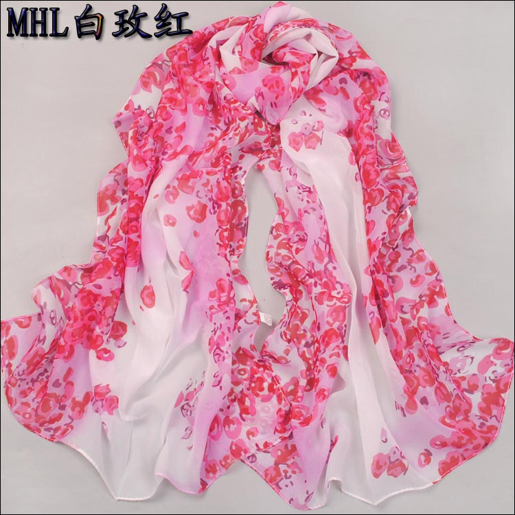 plum scarf