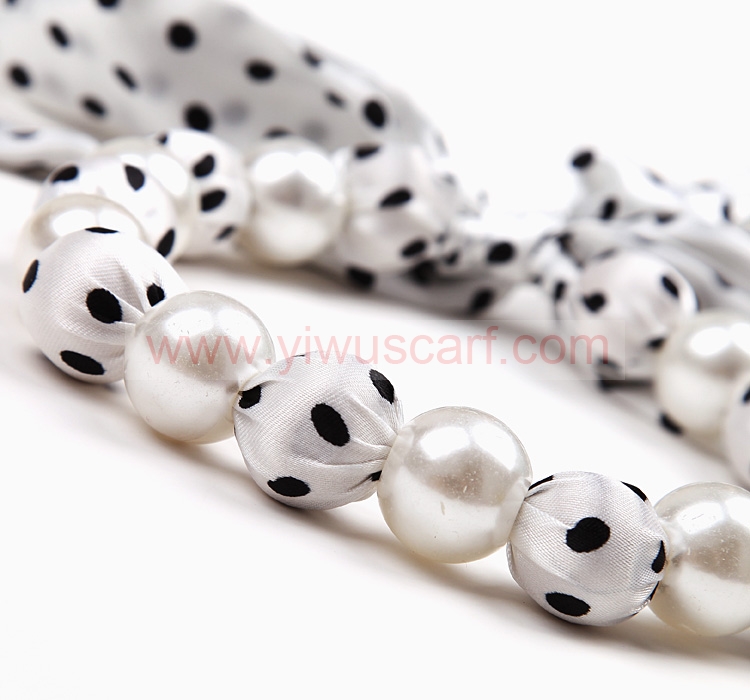 Chunky Beaded and Scarf Necklaces