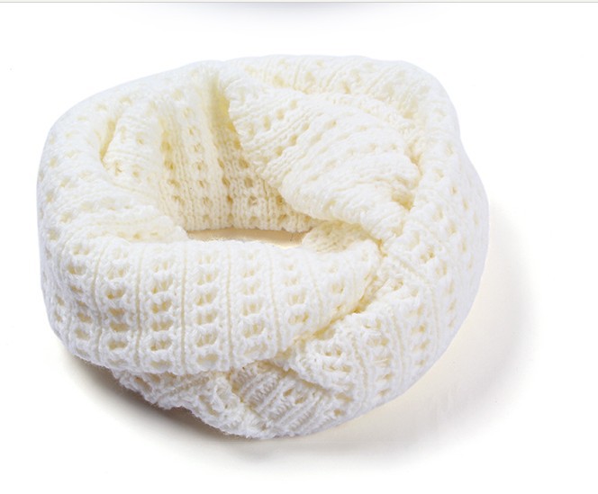 Cheap hollow knitted wool scarves wholesale