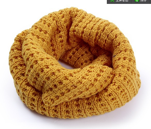 Cheap hollow knitted wool scarves wholesale