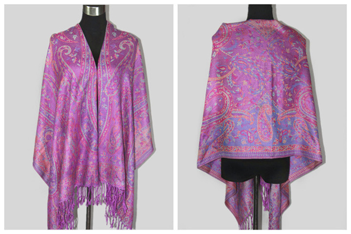 Winter Paisley Shawl