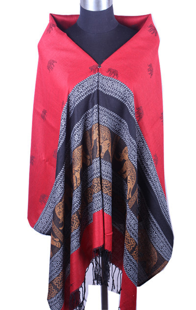 Ethnic Animal Leopard Scarf