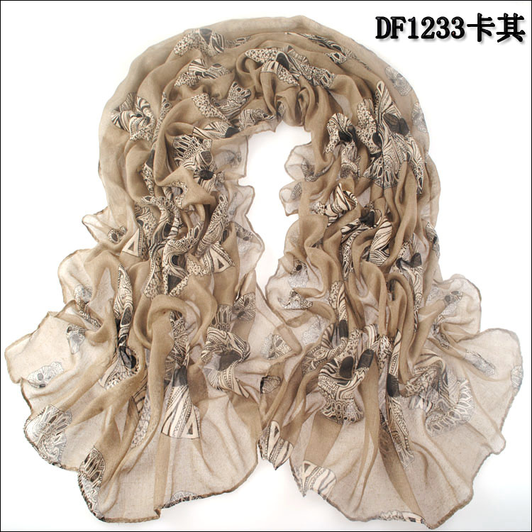 The new skull scarves woven cotton