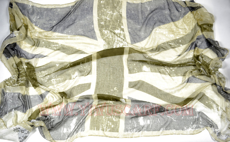 Wholesale British flag scarf