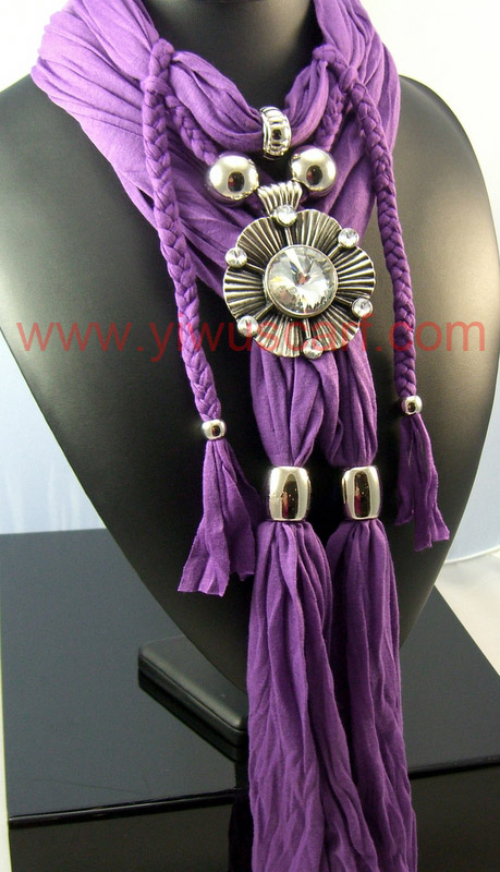 Fantastic jewelry pendant necklace scarf