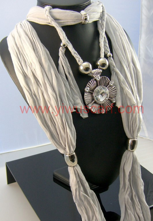 Fantastic jewelry pendant necklace scarf