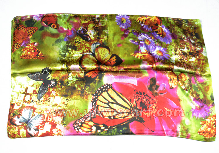 Wholesale Silk Scarves Flowers silk scarf