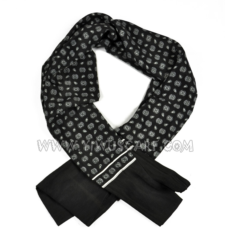silk scarf for men