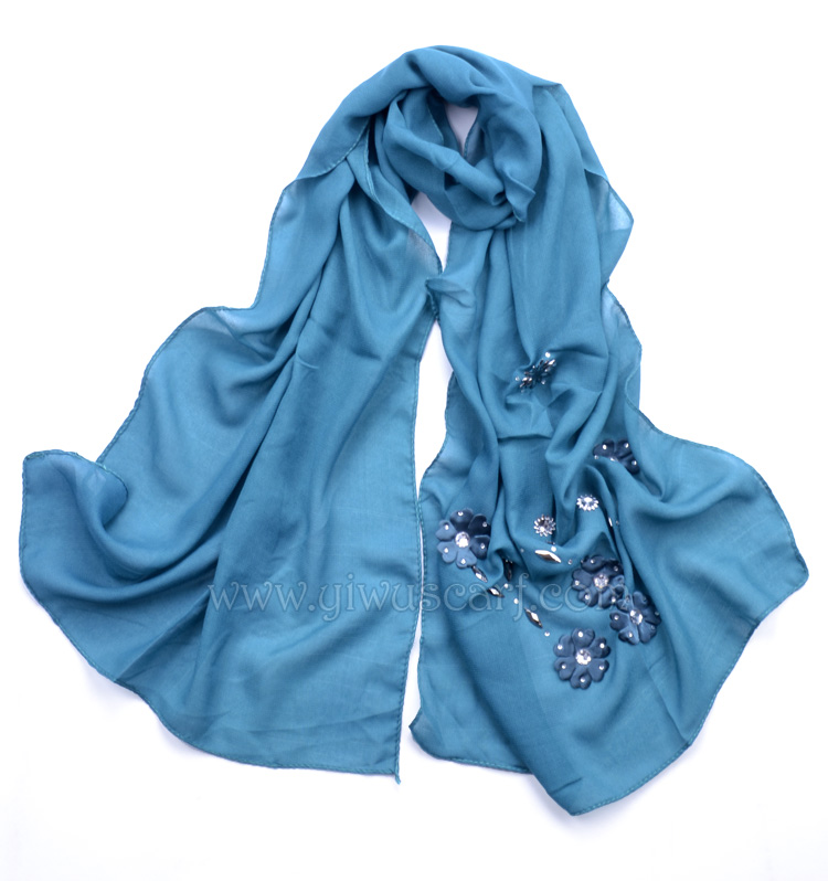 China head silk scarves