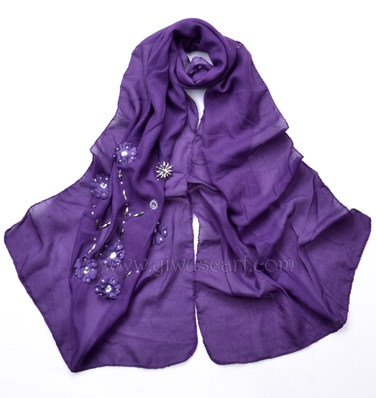 China head silk scarves