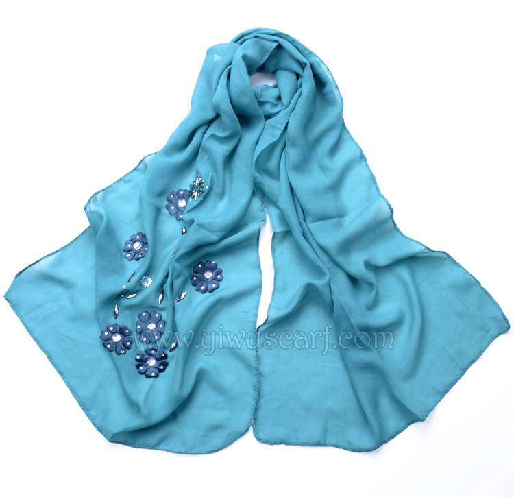 China head silk scarves