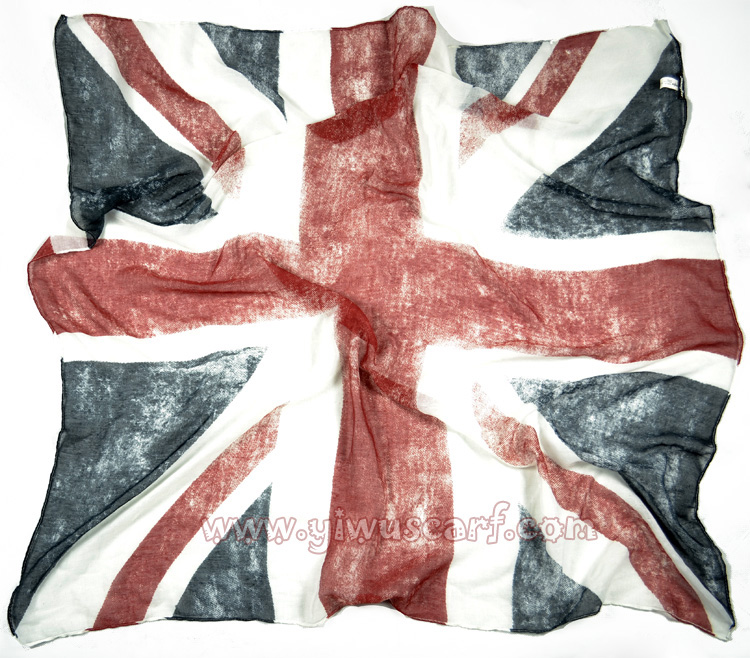 Flag scarf United Kingdom scarves wholesale