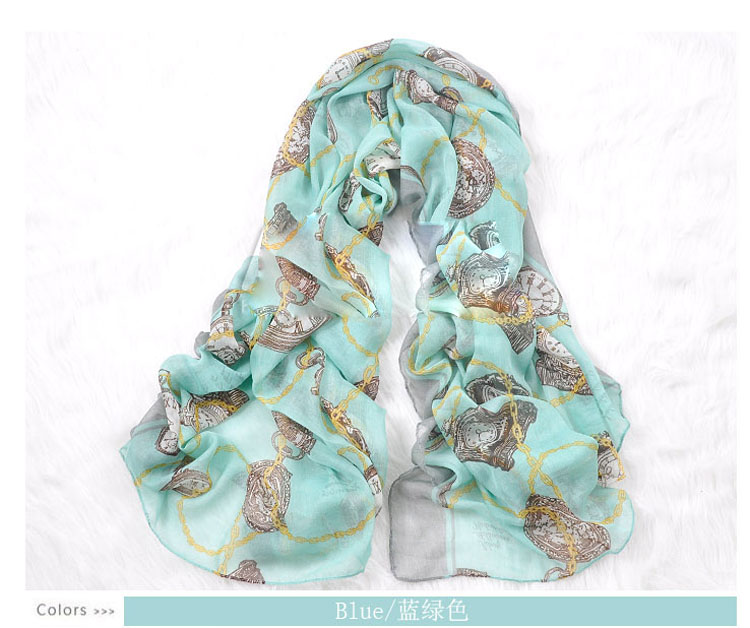 The British clock scarf